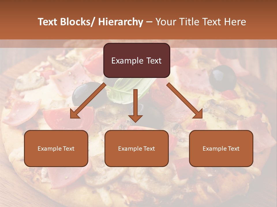 Tomatoes Close Up Chopping Board PowerPoint Template