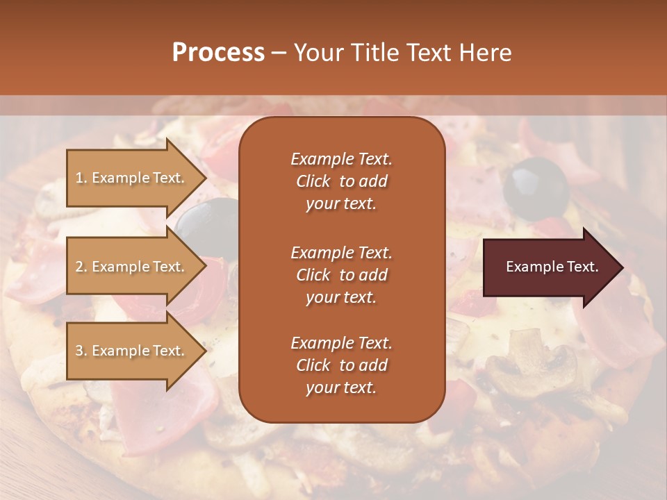 Tomatoes Close Up Chopping Board PowerPoint Template