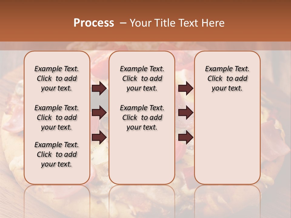 Tomatoes Close Up Chopping Board PowerPoint Template