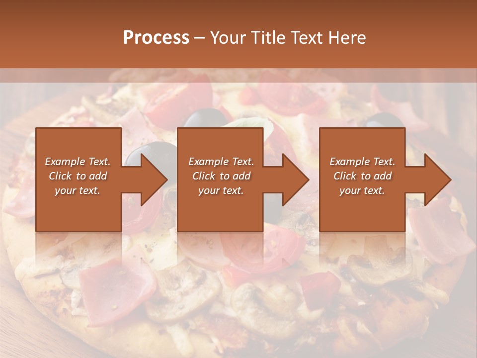 Tomatoes Close Up Chopping Board PowerPoint Template