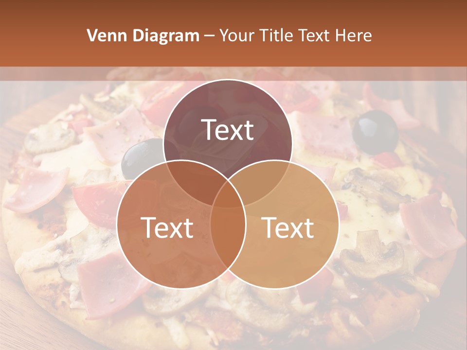 Tomatoes Close Up Chopping Board PowerPoint Template