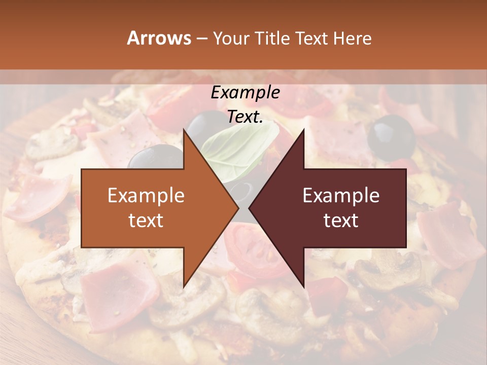Tomatoes Close Up Chopping Board PowerPoint Template