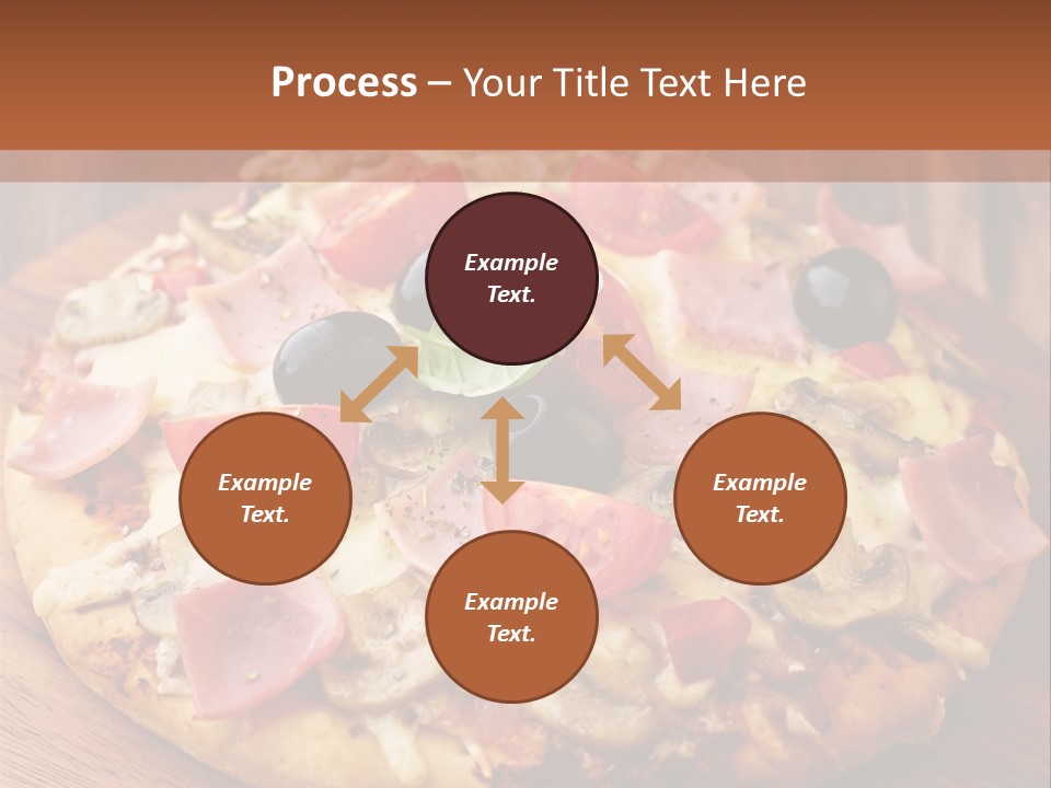 Tomatoes Close Up Chopping Board PowerPoint Template