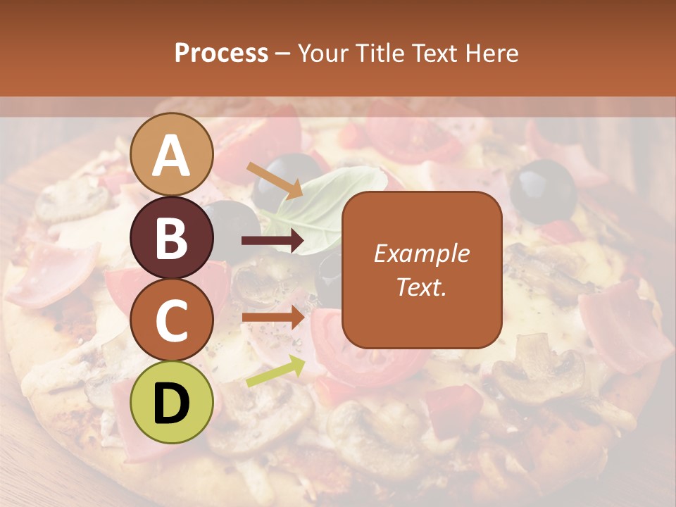 Tomatoes Close Up Chopping Board PowerPoint Template