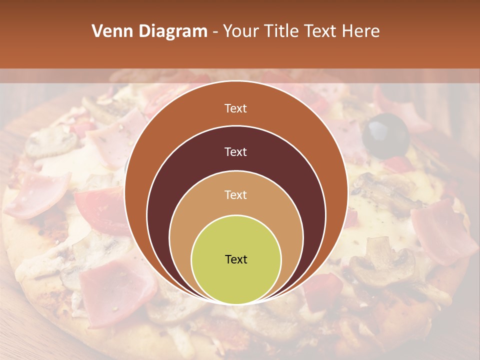 Tomatoes Close Up Chopping Board PowerPoint Template
