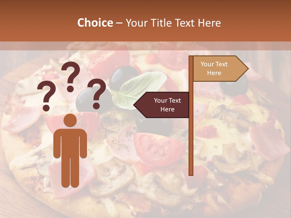 Tomatoes Close Up Chopping Board PowerPoint Template