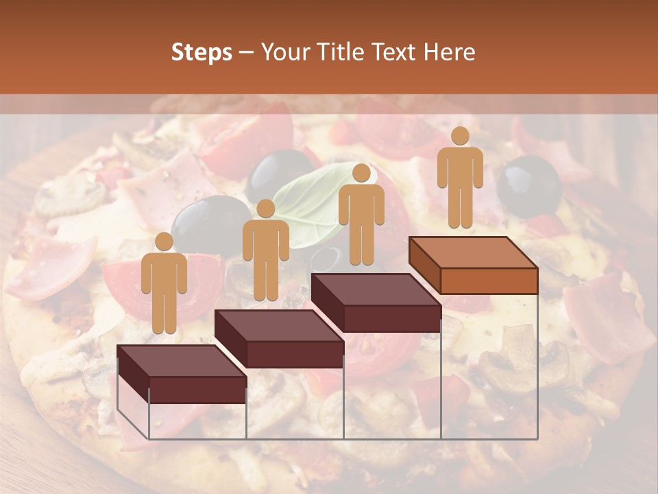 Tomatoes Close Up Chopping Board PowerPoint Template