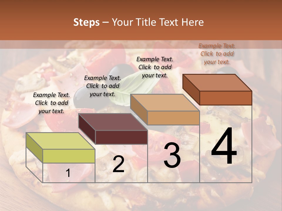 Tomatoes Close Up Chopping Board PowerPoint Template