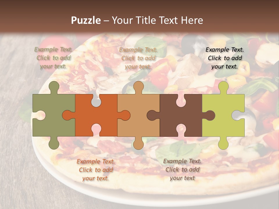 Salami Tasty Sauce PowerPoint Template