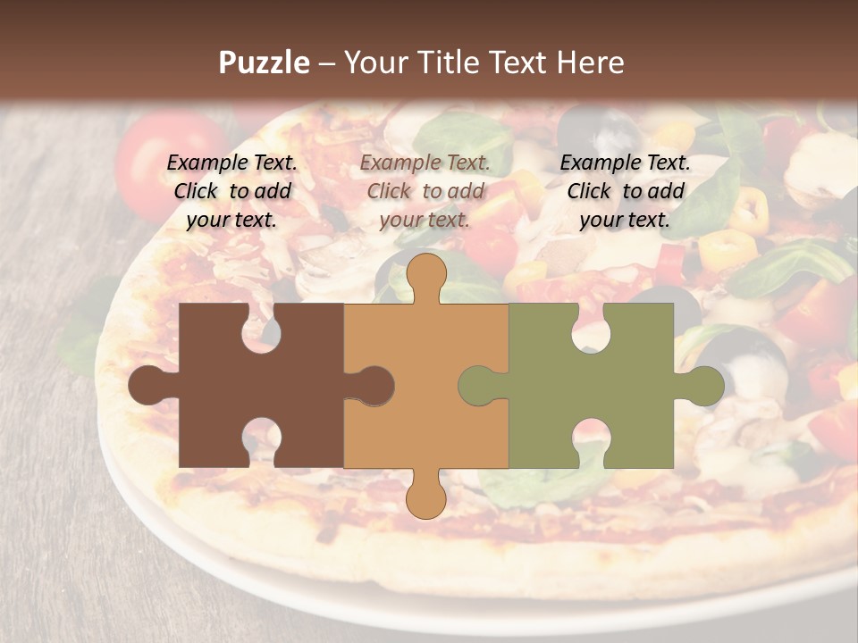 Salami Tasty Sauce PowerPoint Template