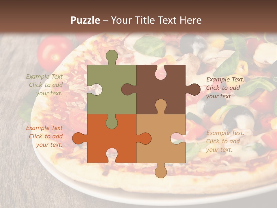 Salami Tasty Sauce PowerPoint Template