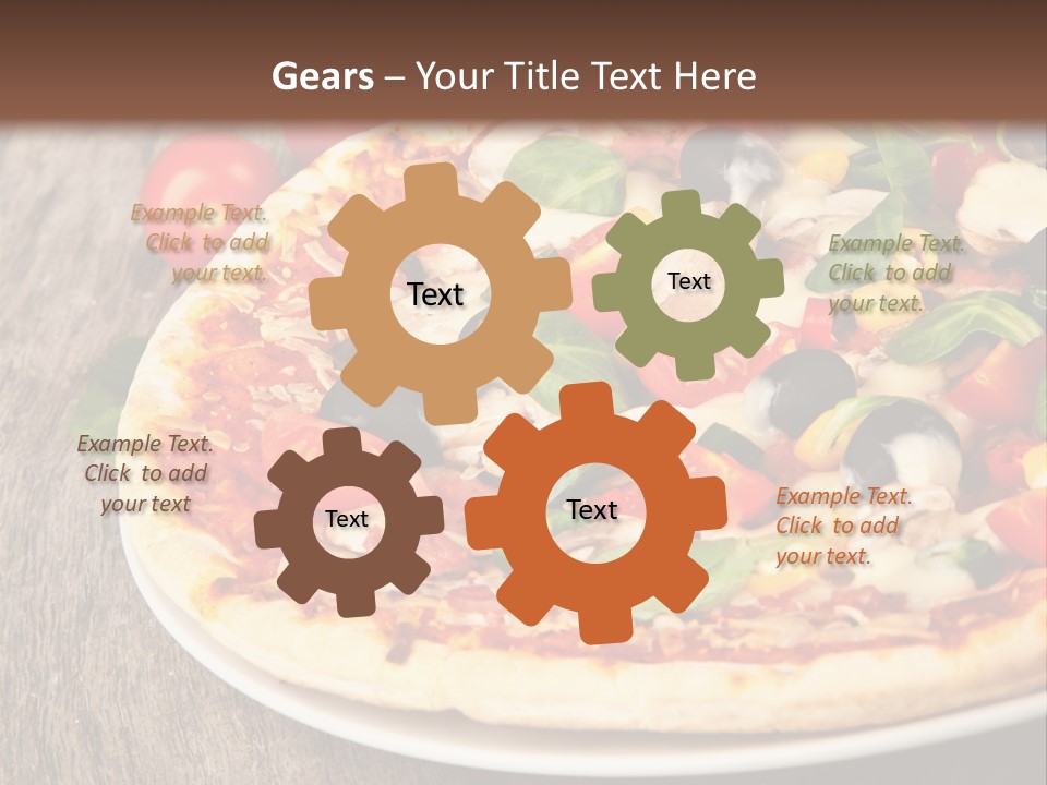 Salami Tasty Sauce PowerPoint Template