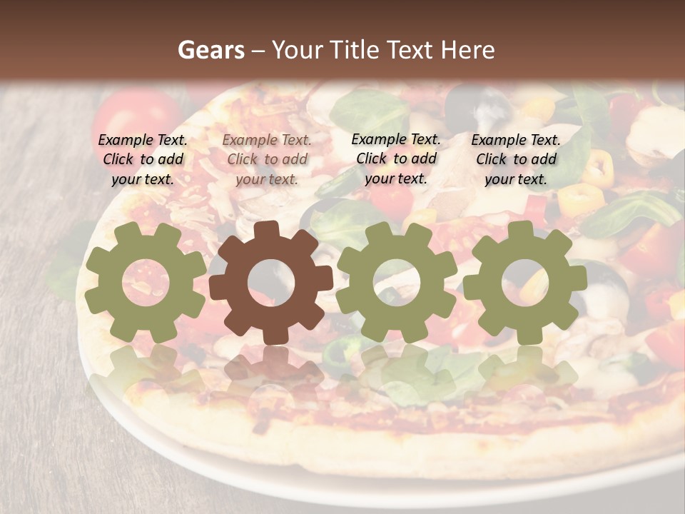 Salami Tasty Sauce PowerPoint Template