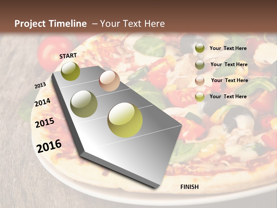 Salami Tasty Sauce PowerPoint Template