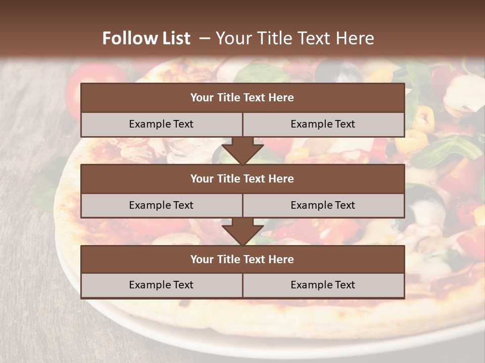 Salami Tasty Sauce PowerPoint Template