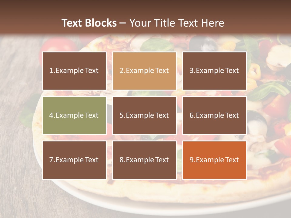 Salami Tasty Sauce PowerPoint Template