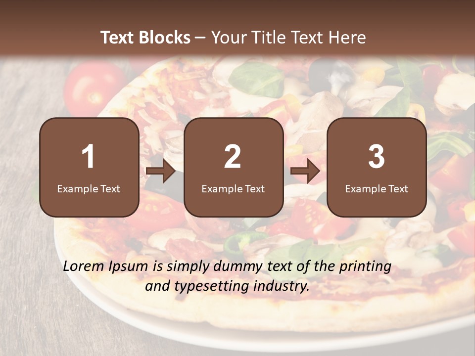 Salami Tasty Sauce PowerPoint Template