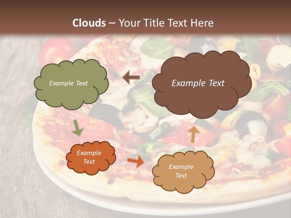 Salami Tasty Sauce PowerPoint Template