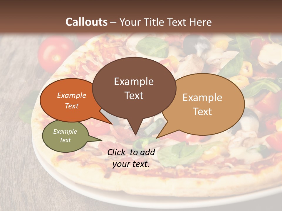 Salami Tasty Sauce PowerPoint Template