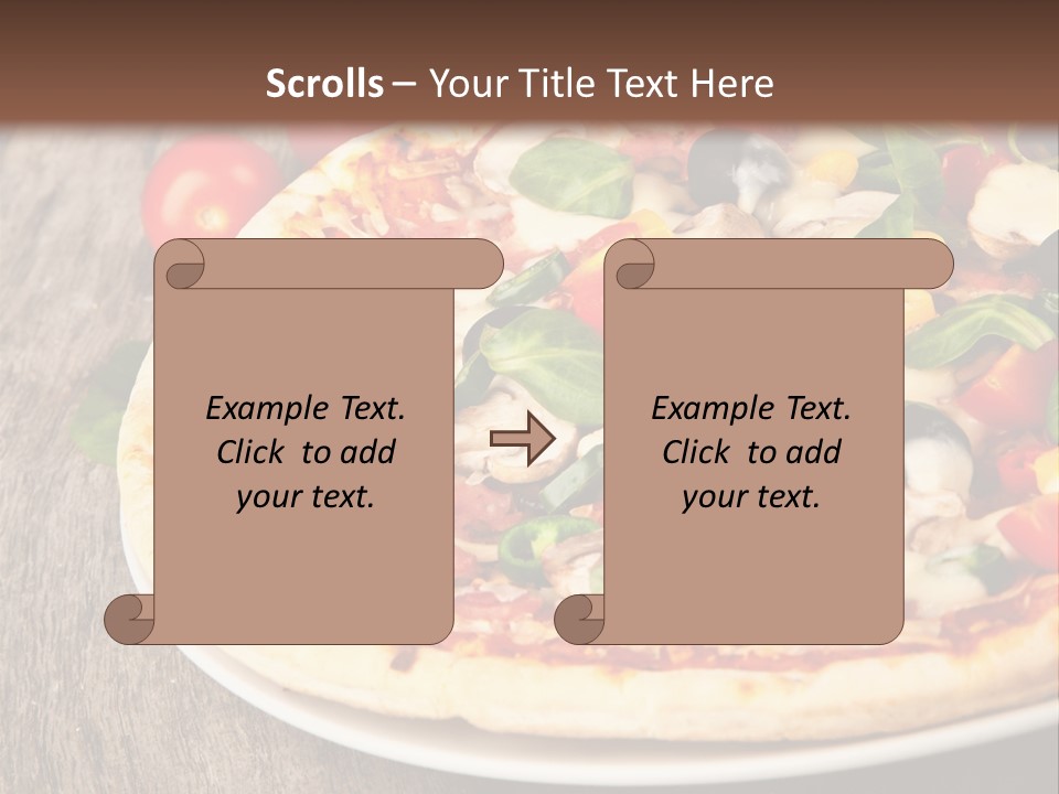 Salami Tasty Sauce PowerPoint Template