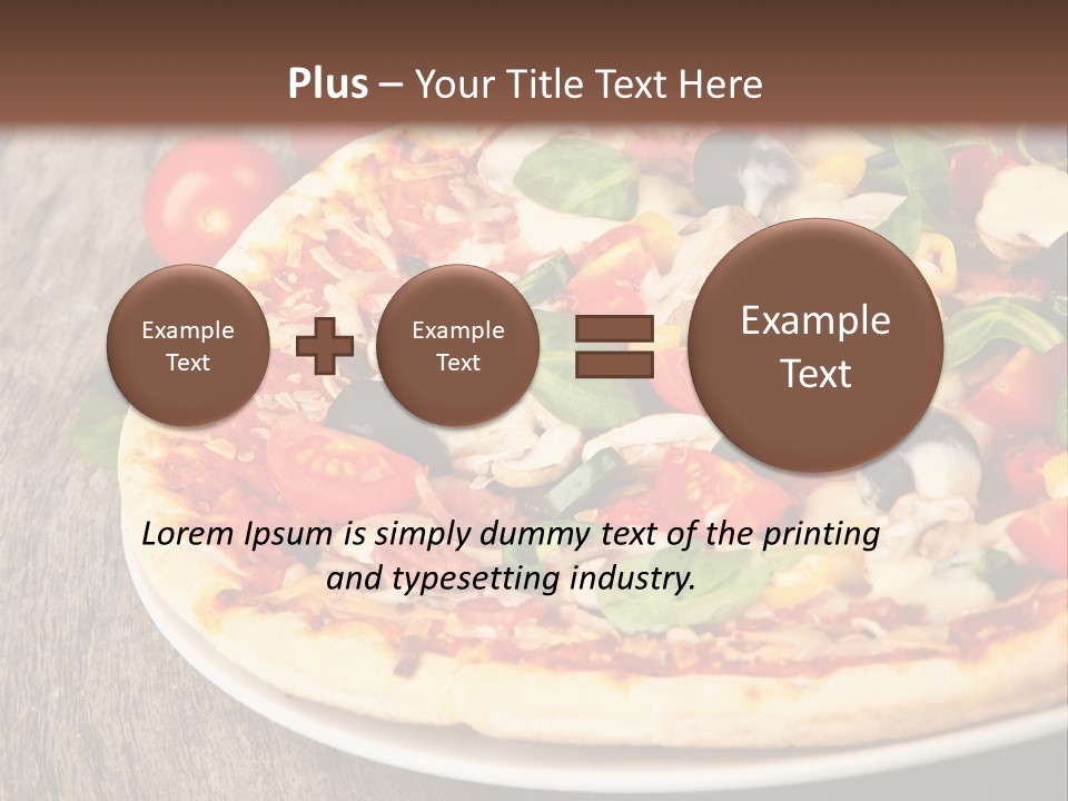 Salami Tasty Sauce PowerPoint Template