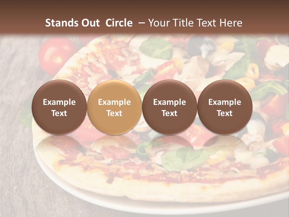 Salami Tasty Sauce PowerPoint Template