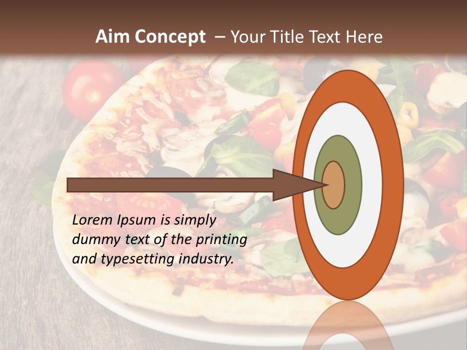 Salami Tasty Sauce PowerPoint Template
