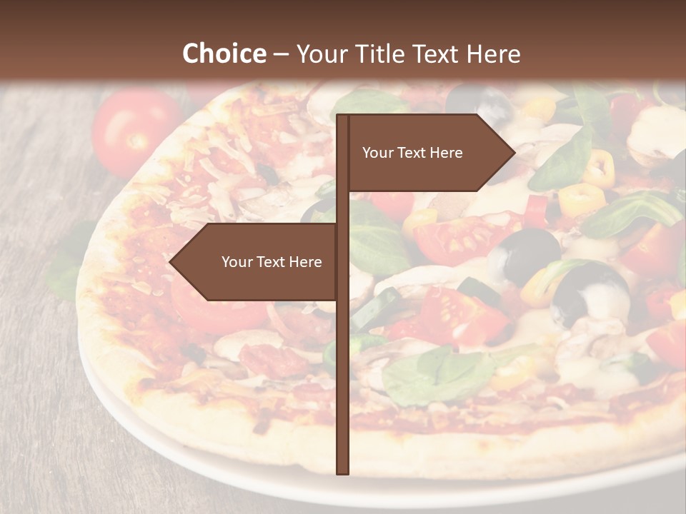 Salami Tasty Sauce PowerPoint Template