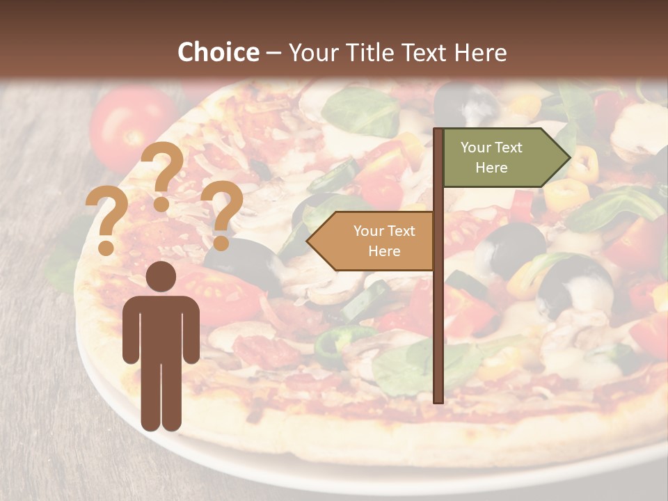 Salami Tasty Sauce PowerPoint Template