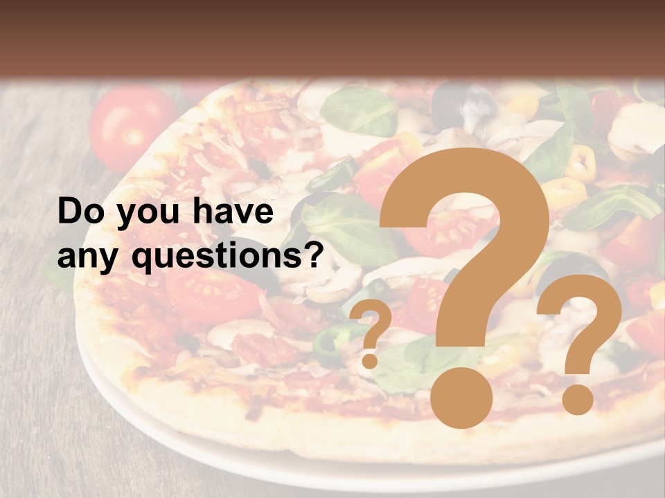 Salami Tasty Sauce PowerPoint Template