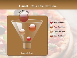 Black Olives Red Pepper Ham PowerPoint Template