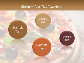 Black Olives Red Pepper Ham PowerPoint Template