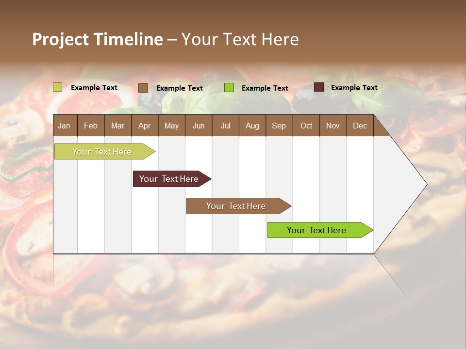 Dinner Onion Ham PowerPoint Template
