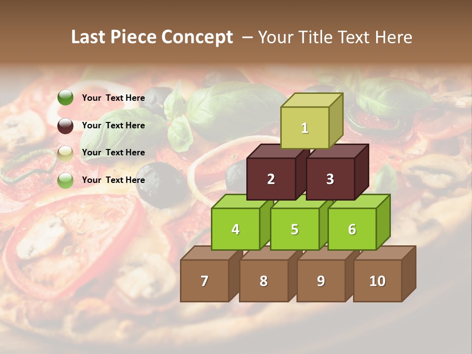 Dinner Onion Ham PowerPoint Template