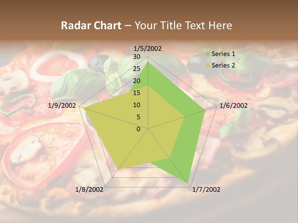Dinner Onion Ham PowerPoint Template