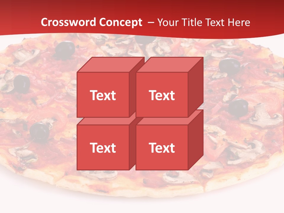Fluffy Sitting Nose PowerPoint Template
