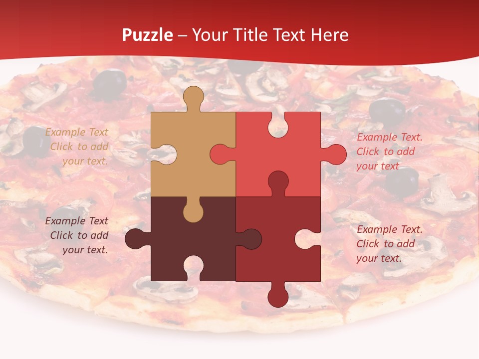 Fluffy Sitting Nose PowerPoint Template