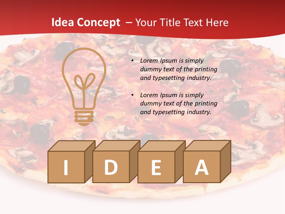 Fluffy Sitting Nose PowerPoint Template