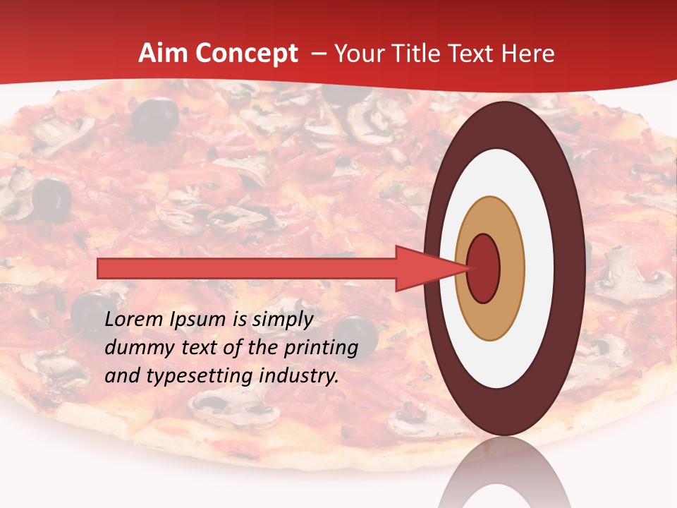 Fluffy Sitting Nose PowerPoint Template