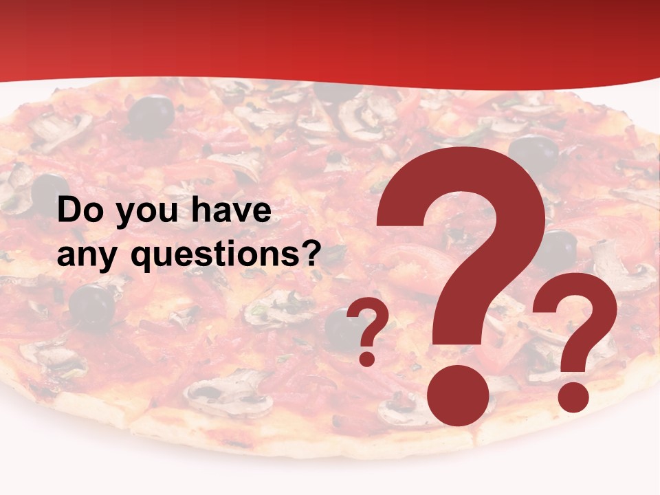 Fluffy Sitting Nose PowerPoint Template