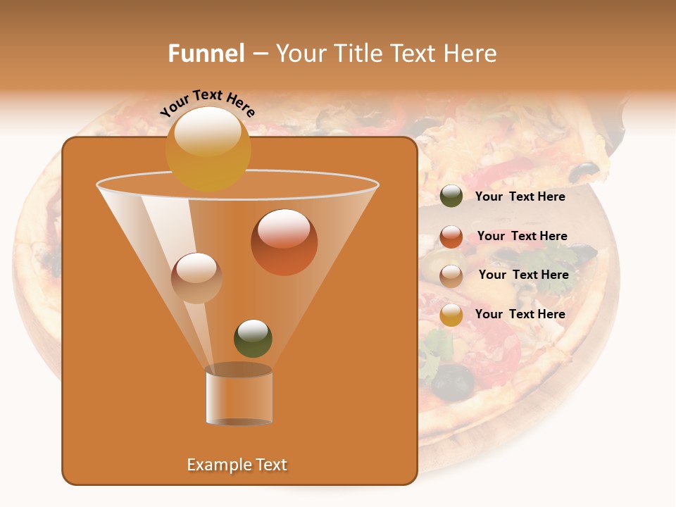 Spicy Topping Meat PowerPoint Template