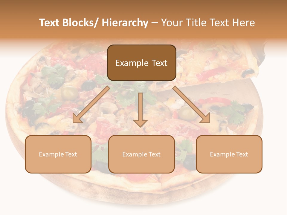 Spicy Topping Meat PowerPoint Template