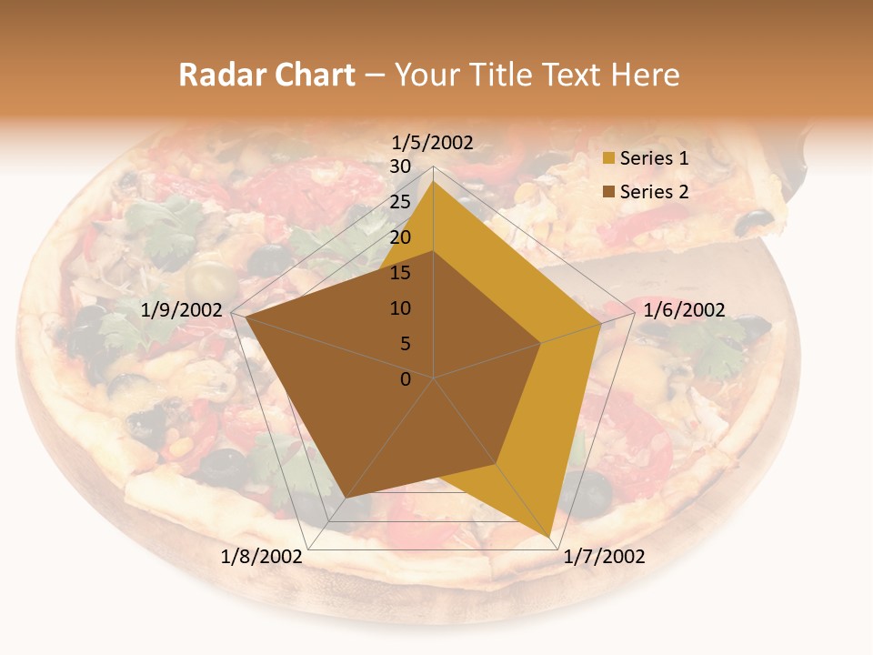 Spicy Topping Meat PowerPoint Template