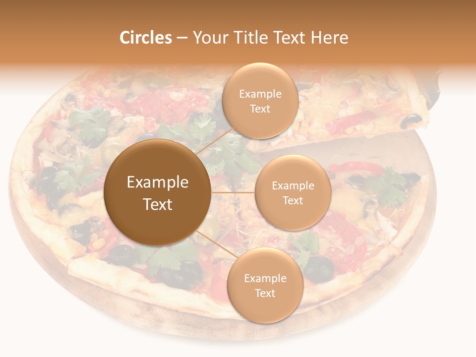 Spicy Topping Meat PowerPoint Template