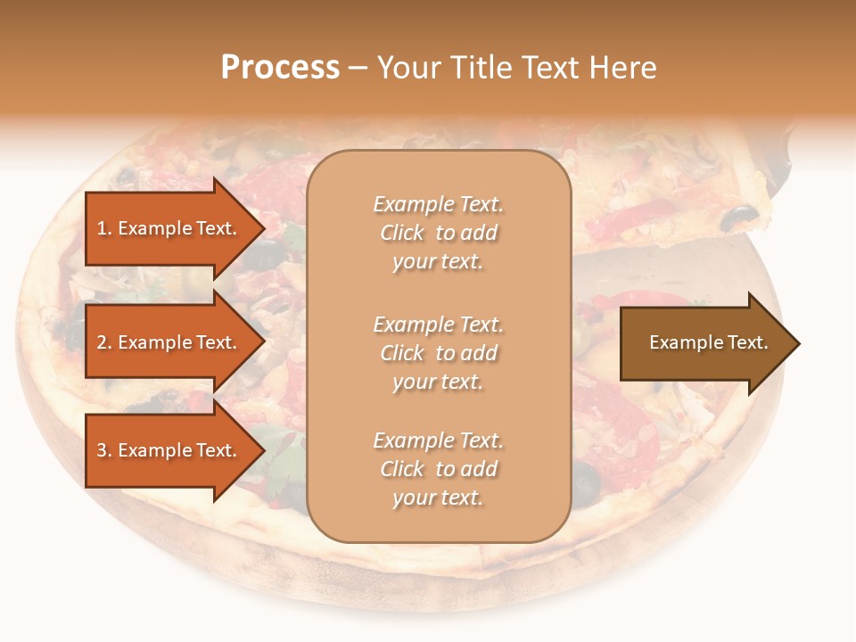 Spicy Topping Meat PowerPoint Template
