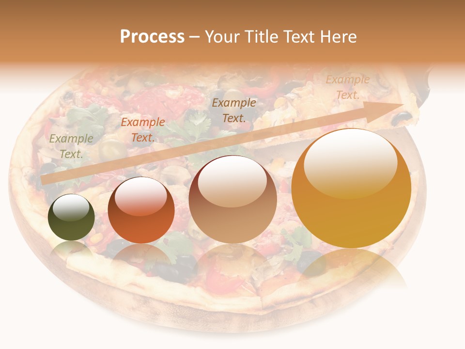 Spicy Topping Meat PowerPoint Template