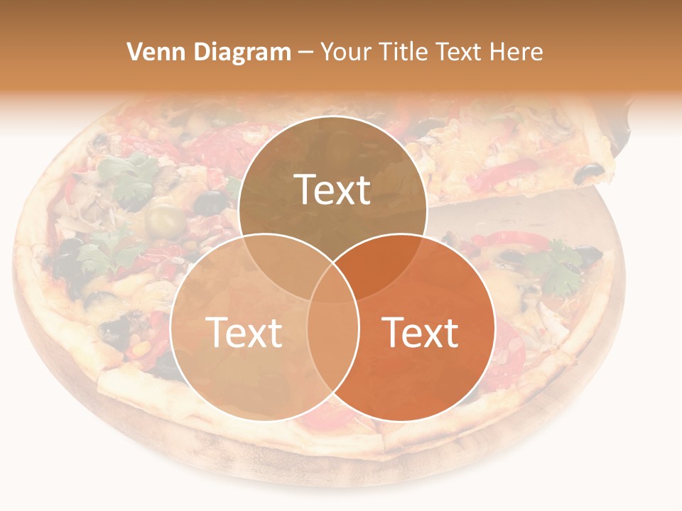 Spicy Topping Meat PowerPoint Template