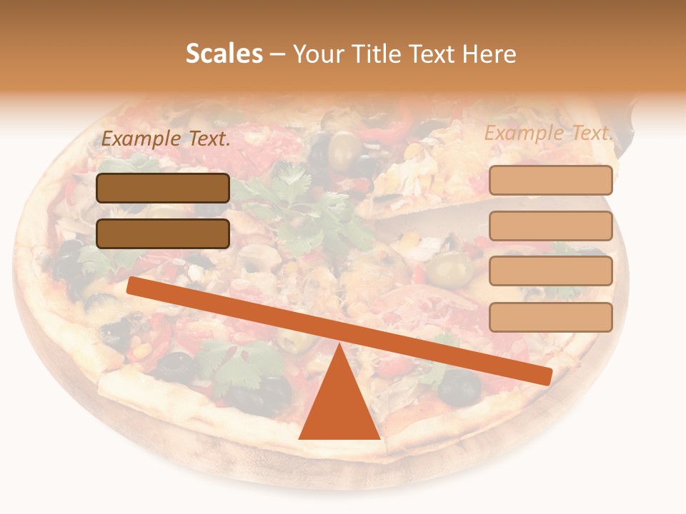 Spicy Topping Meat PowerPoint Template