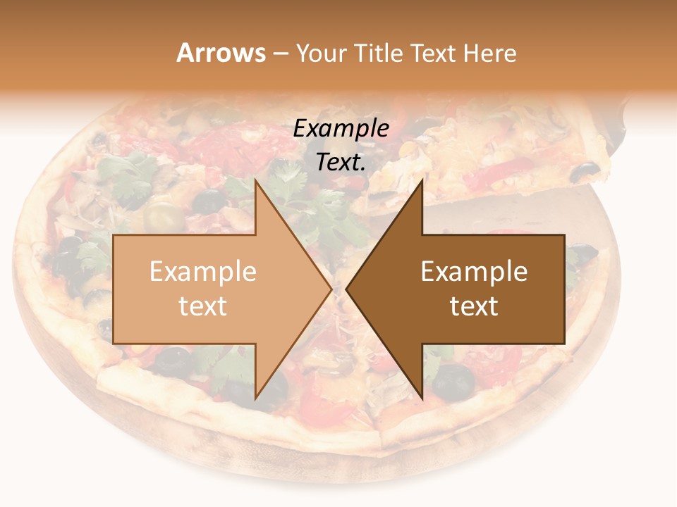 Spicy Topping Meat PowerPoint Template
