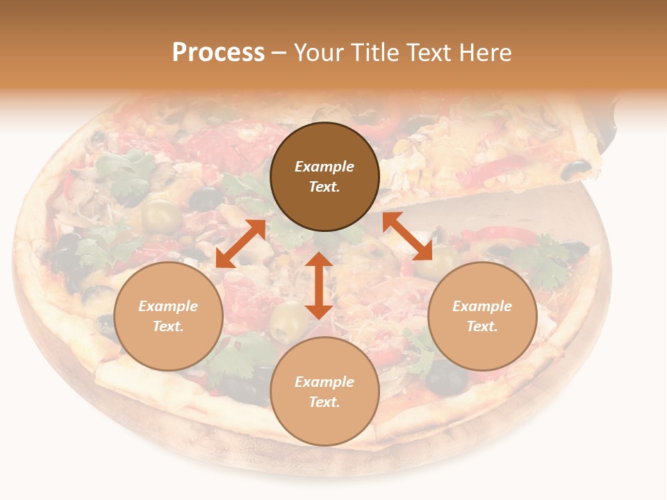 Spicy Topping Meat PowerPoint Template